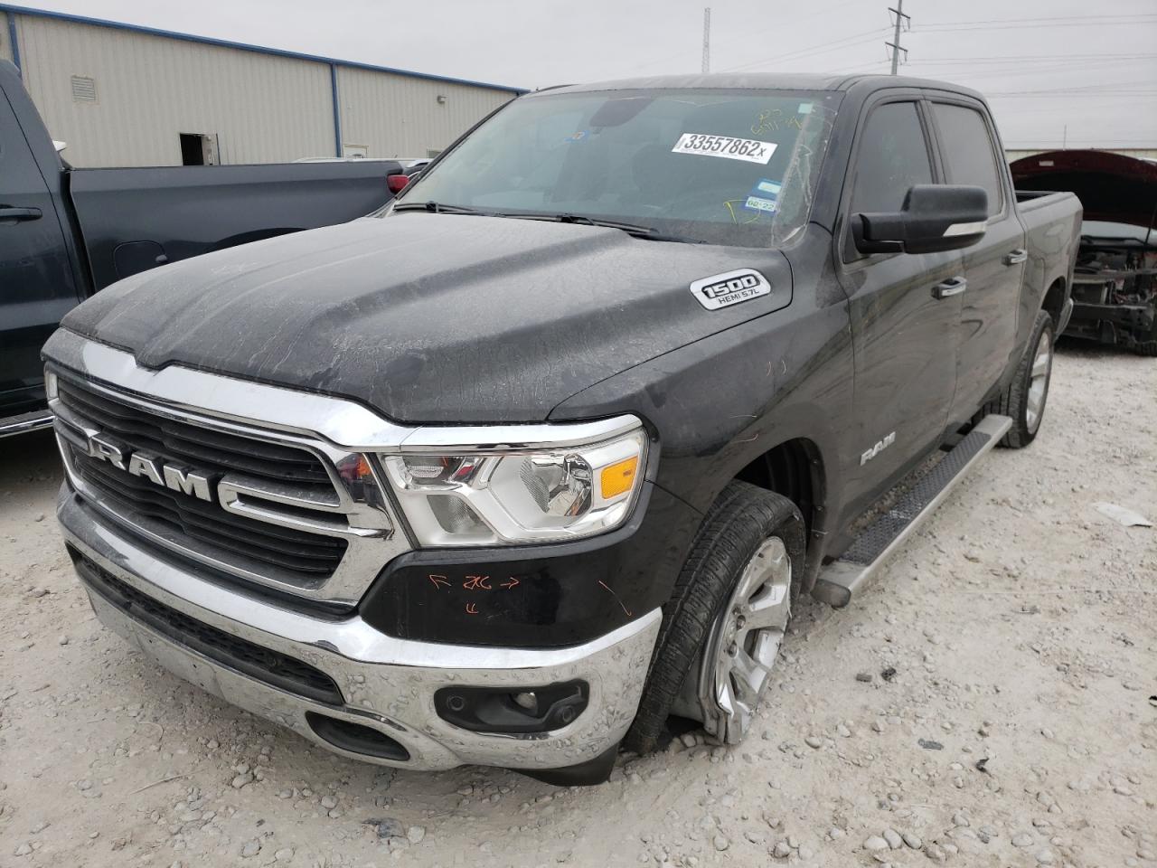 Photo 2 from auction – 2019 RAM 1500 BIG H with VIN 1C6RREFT9KN601139