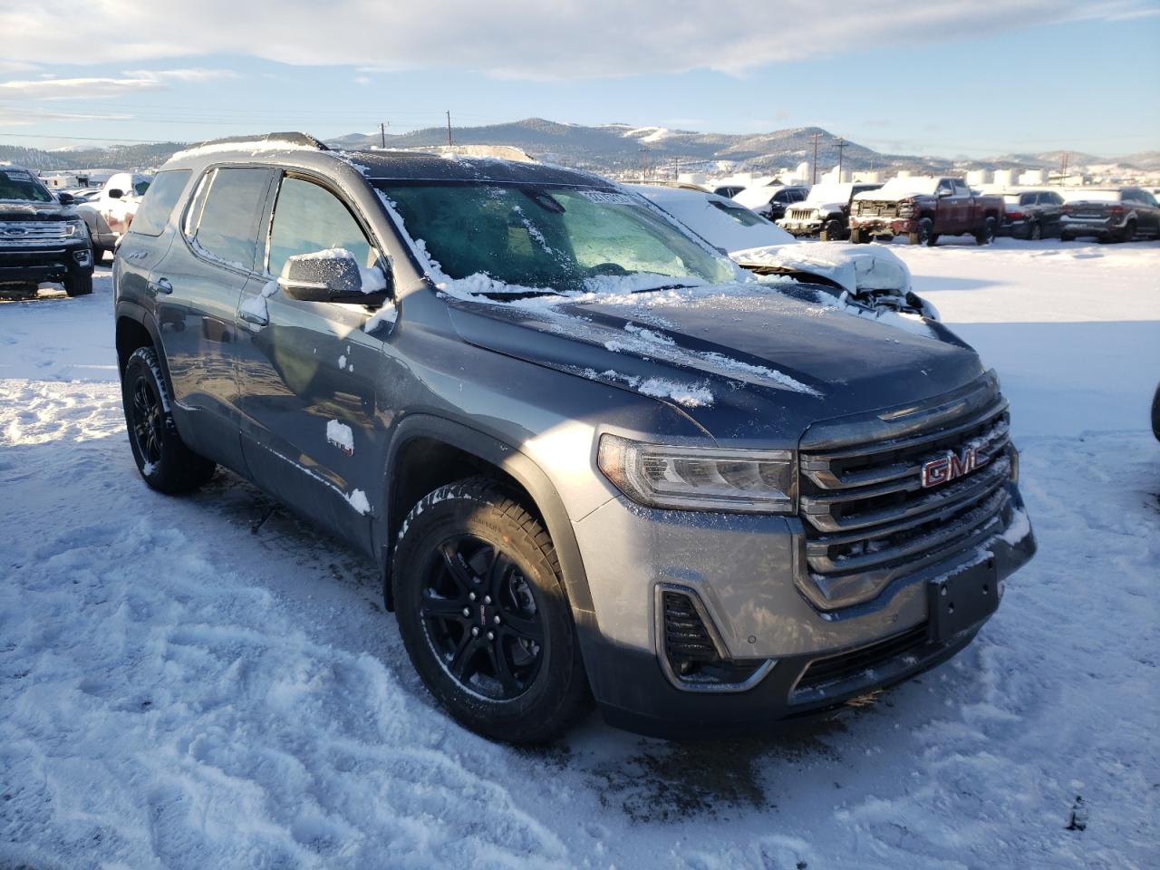 GMC ACADIA AT4 2021 with VIN 1GKKNLLS1MZ168549 - Photo from auction