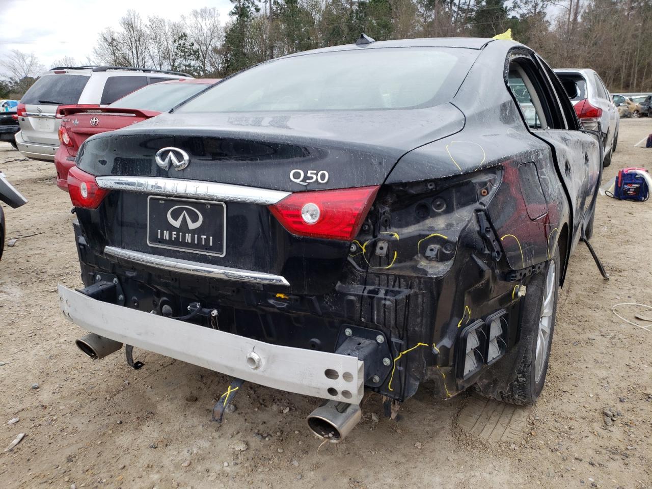 Photo 4 from auction – 2015 INFINITI Q50 BASE with VIN JN1BV7AP6FM353863