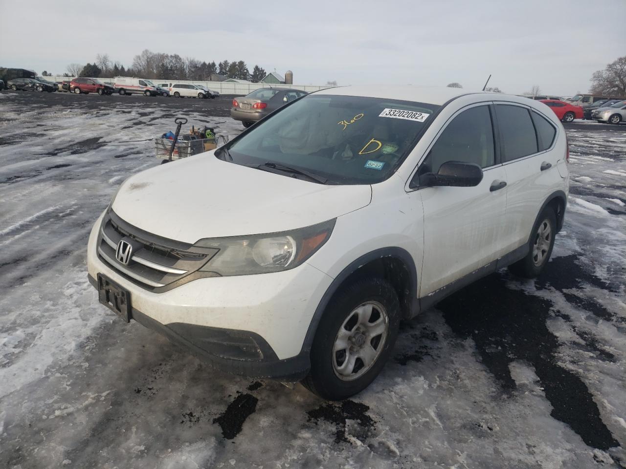 Photo 2 from auction – 2014 HONDA CR-V LX with VIN 5J6RM4H32EL010692
