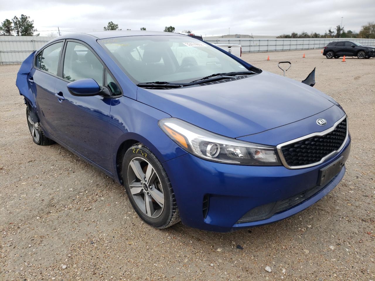 KIA FORTE LX 2018 with VIN 3KPFL4A78JE172144 - Photo from auction