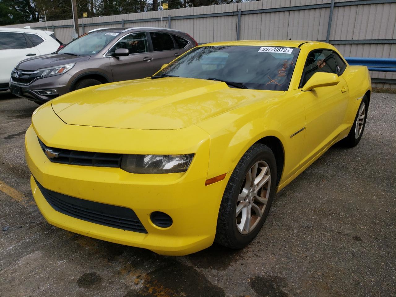 Photo 2 from auction – 2014 CHEVROLET CAMARO LS with VIN 2G1FA1E36E9157523