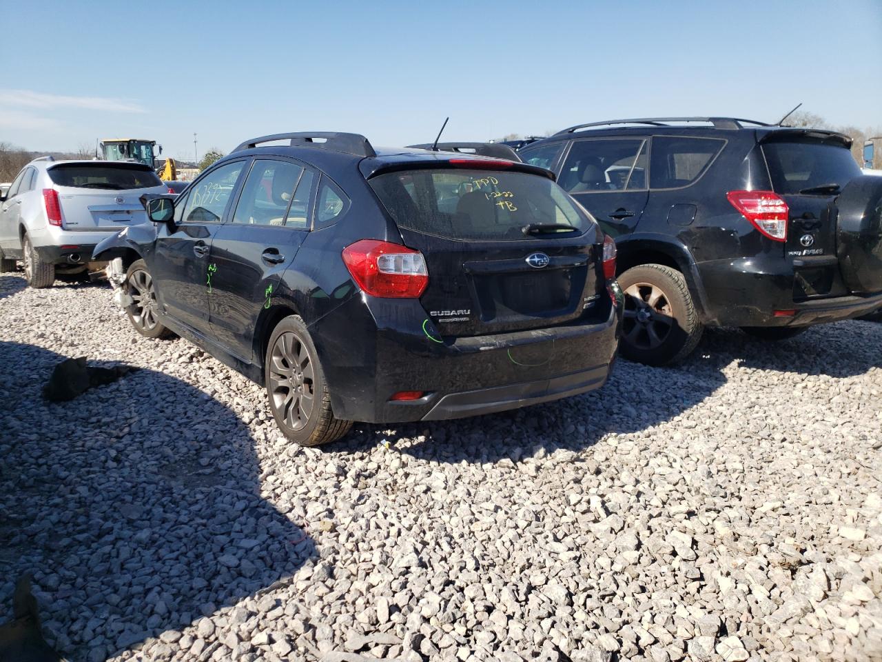 Photo 3 from auction – 2013 SUBARU IMPREZA SP with VIN JF1GPAL60D2823849