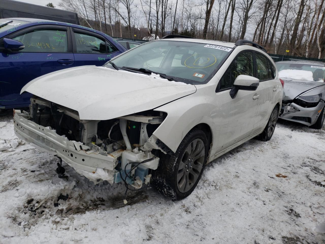 Photo 2 from auction – 2015 SUBARU IMPREZA SP with VIN JF1GPAW68F8203780
