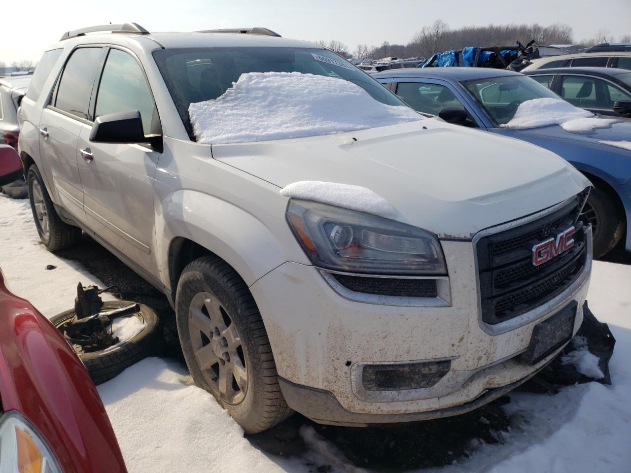 GMC ACADIA SLE 2014 with VIN 1GKKVNEDXEJ300038 - Photo from auction