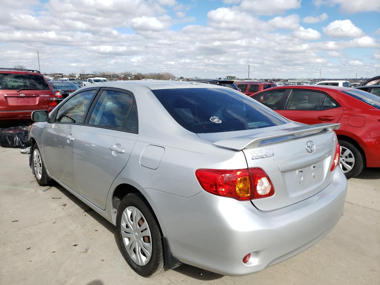 Photo 3 from auction – 2009 TOYOTA COROLLA BA with VIN 1NXBU40E49Z100412