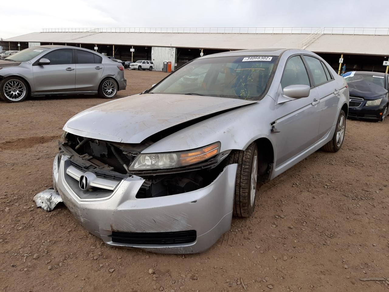 Photo 2 from auction – 2005 ACURA TL with VIN 19UUA66205A002621