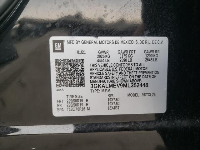 Photo 10 from auction – 2021 GMC TERRAIN SL with VIN 3GKALMEV9ML352448