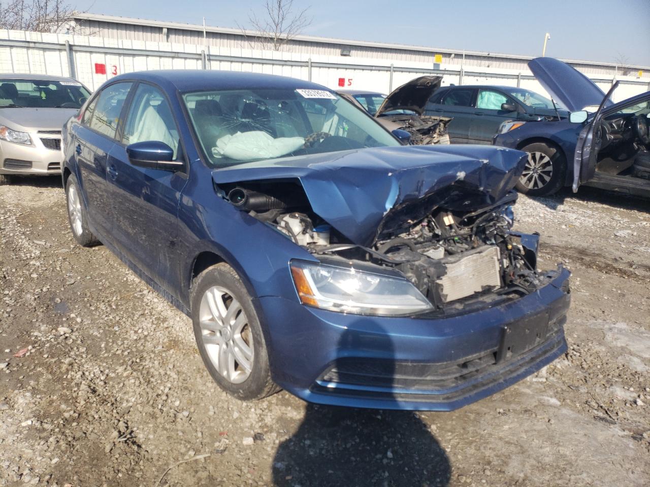 VOLKSWAGEN JETTA S 2018 with VIN 3VW2B7AJ2JM236213 - Photo from auction