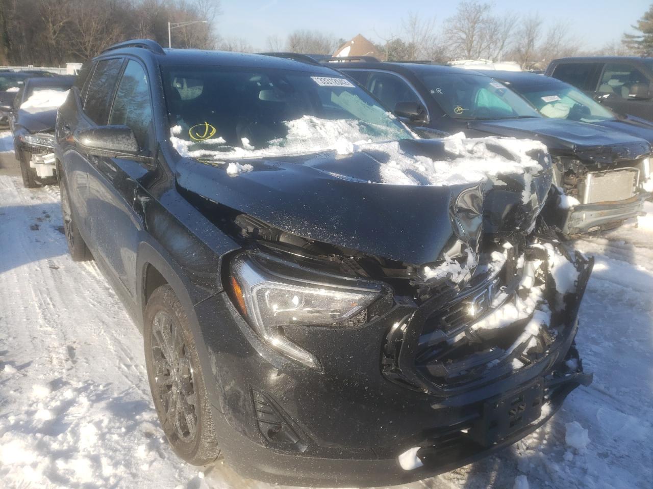 GMC TERRAIN SL 2021 with VIN 3GKALPEV5ML370057 - Photo from auction