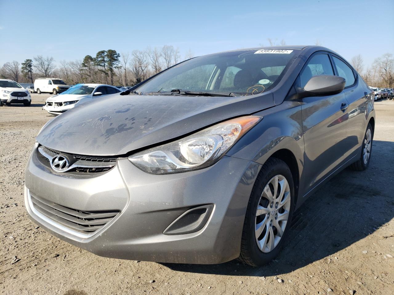 Photo 2 from auction – 2012 HYUNDAI ELANTRA GL with VIN 5NPDH4AE4CH116630