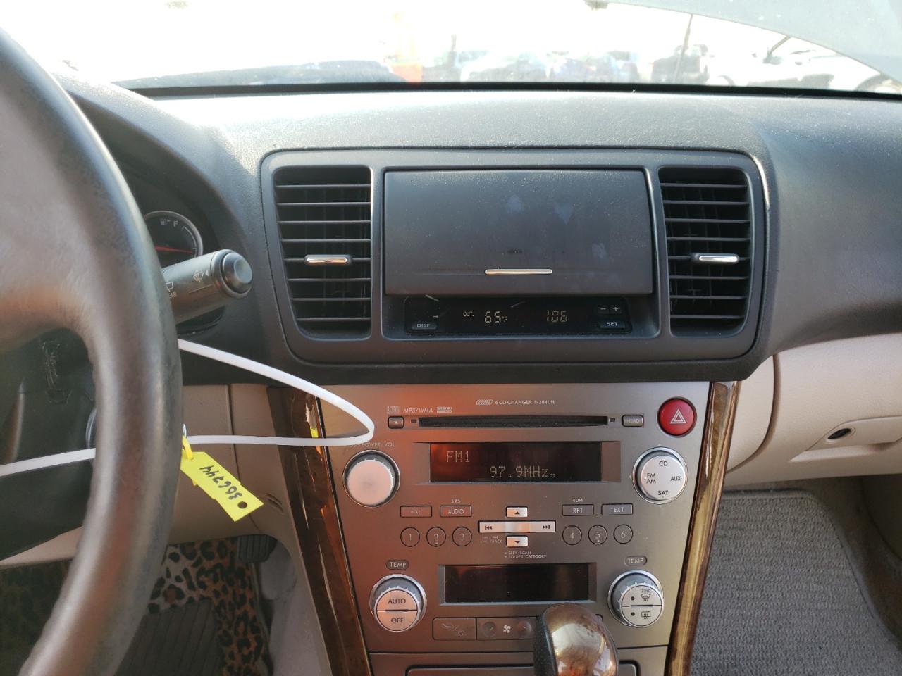 صورة رقم 9 من المزاد - 2007 SUBARU OUTBACK OU مع VIN 4S4BP62C477306744