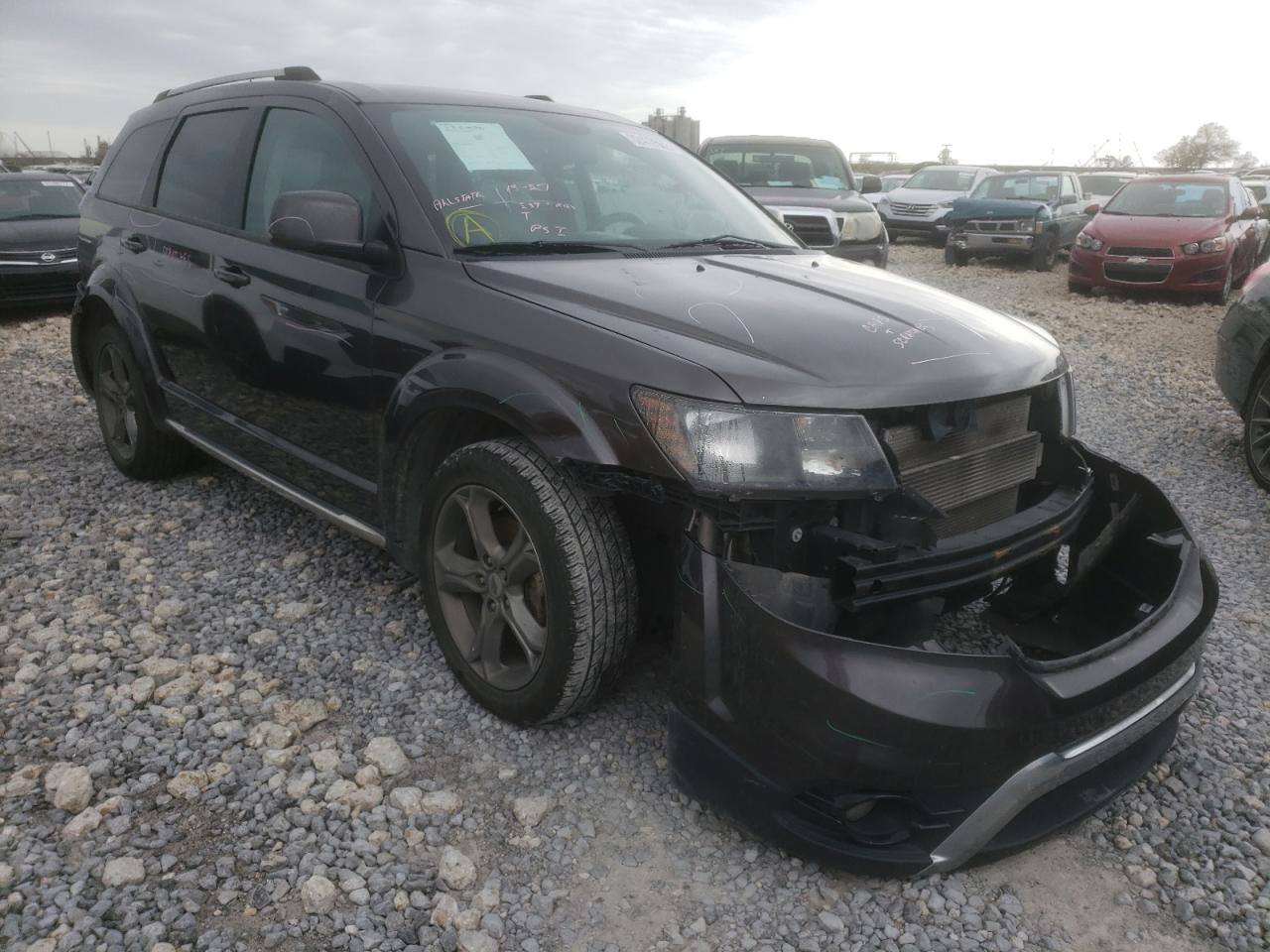 DODGE JOURNEY CR 2018 with VIN 3C4PDCGG8JT156086 - Photo from auction