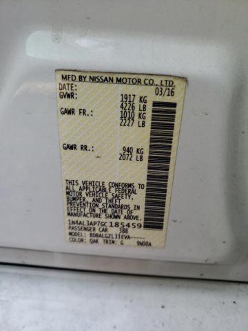 Photo 10 from auction – 2016 NISSAN ALTIMA 2.5 with VIN 1N4AL3AP7GC185459