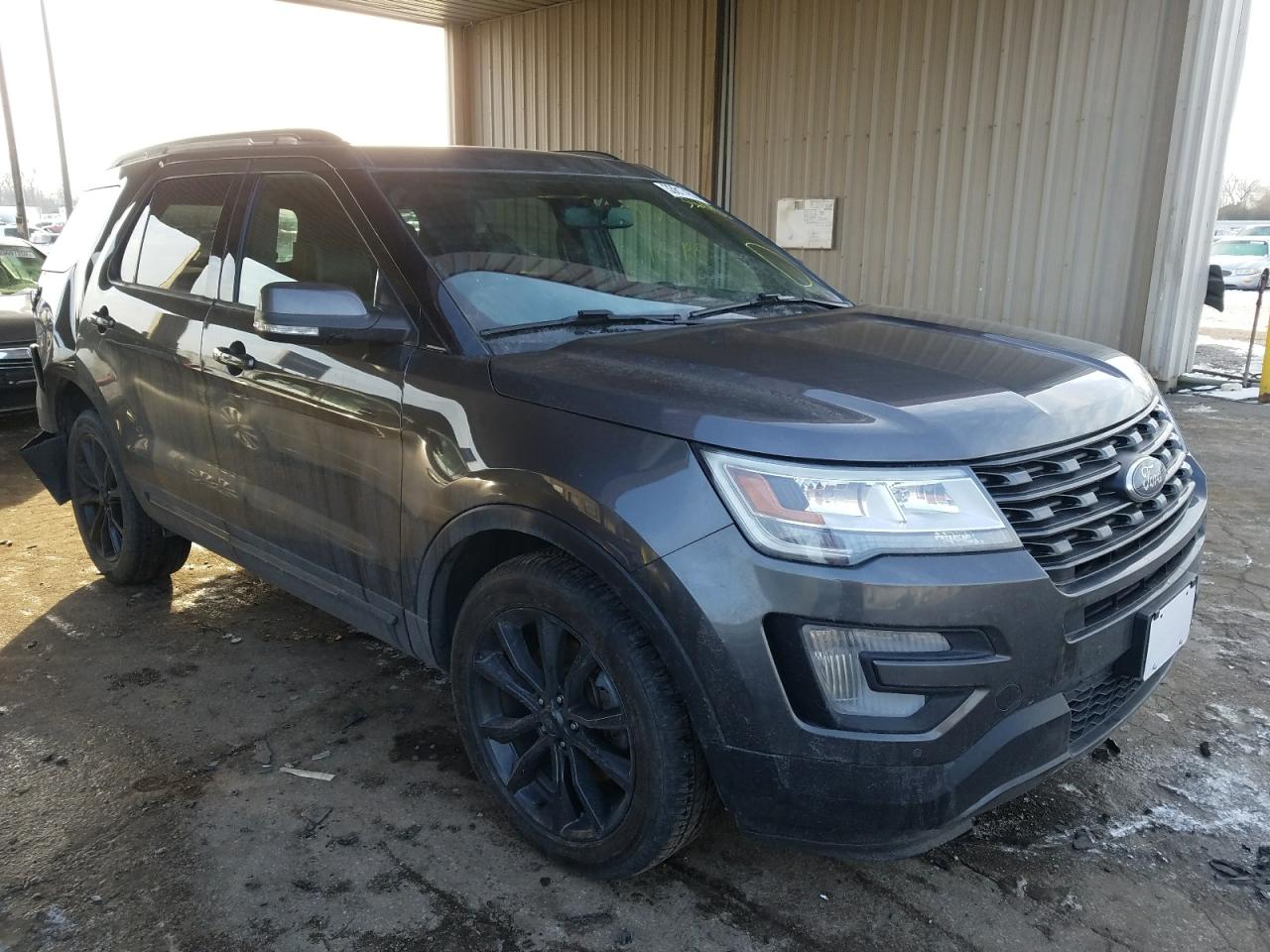 FORD EXPLORER X 2017 with VIN 1FM5K8D80HGD81345 - Photo from auction