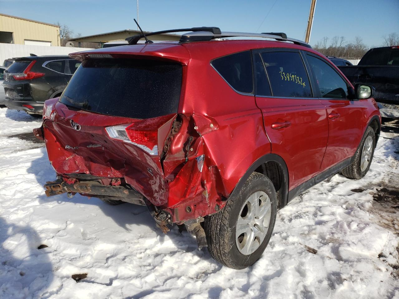 Photo 4 from auction – 2014 TOYOTA RAV4 LE with VIN JTMBFREV8EJ004850
