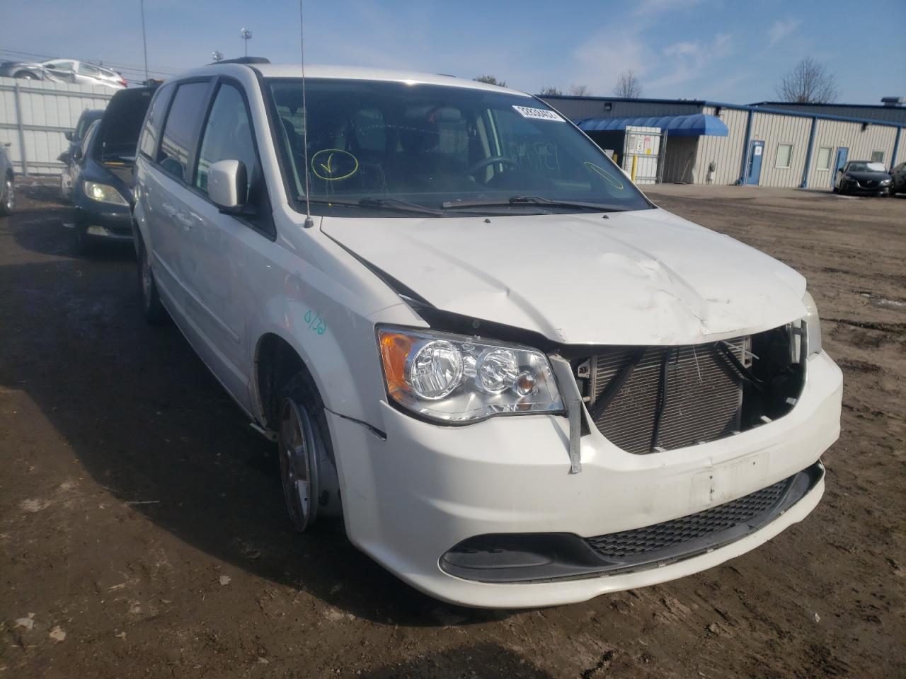 DODGE GRAND CARA 2012 with VIN 2C4RDGCG0CR324086 - Photo from auction