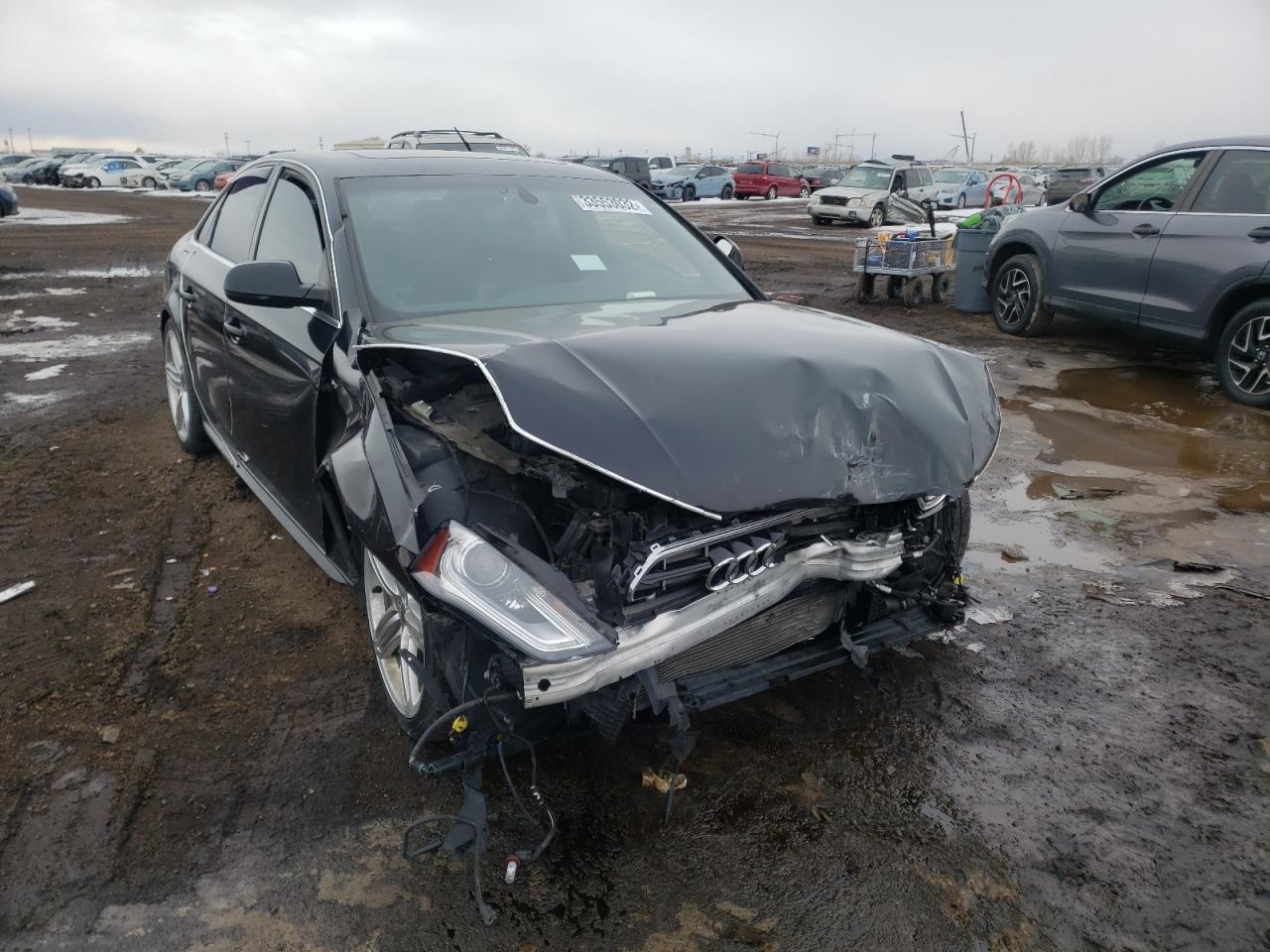 AUDI A4 PRESTIG 2013 with VIN WAUKFAFL1DN015417 - Photo from auction