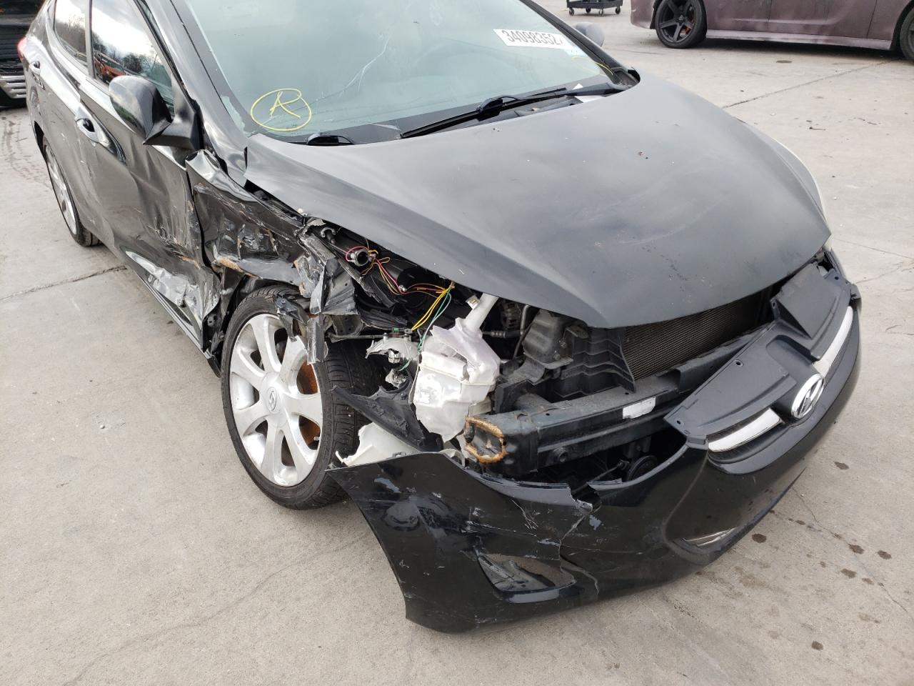 Photo 9 from auction – 2011 HYUNDAI ELANTRA GL with VIN 5NPDH4AE6BH007570