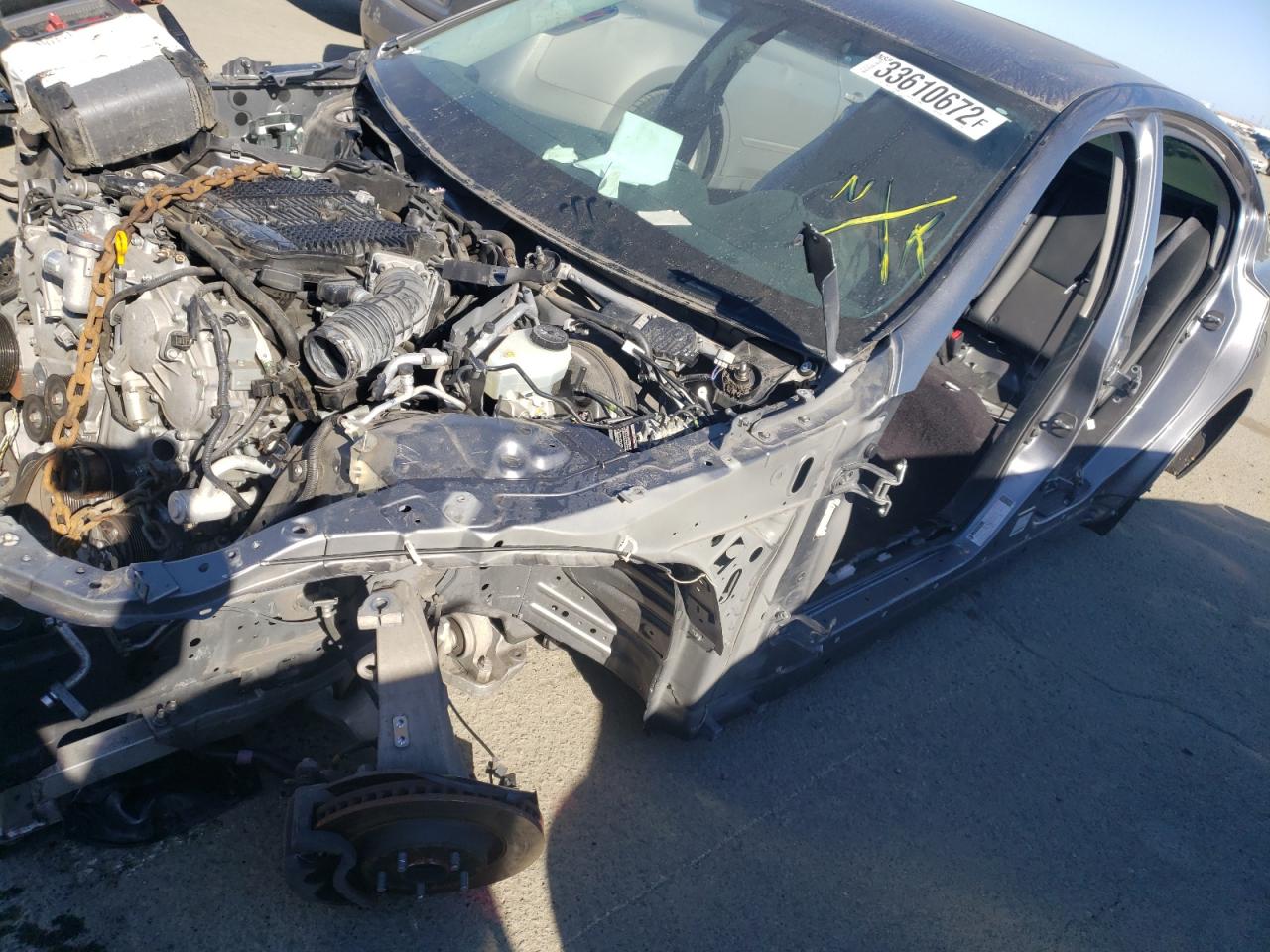 Photo 9 from auction – 2015 INFINITI Q50 BASE with VIN JN1BV7AP1FM355567