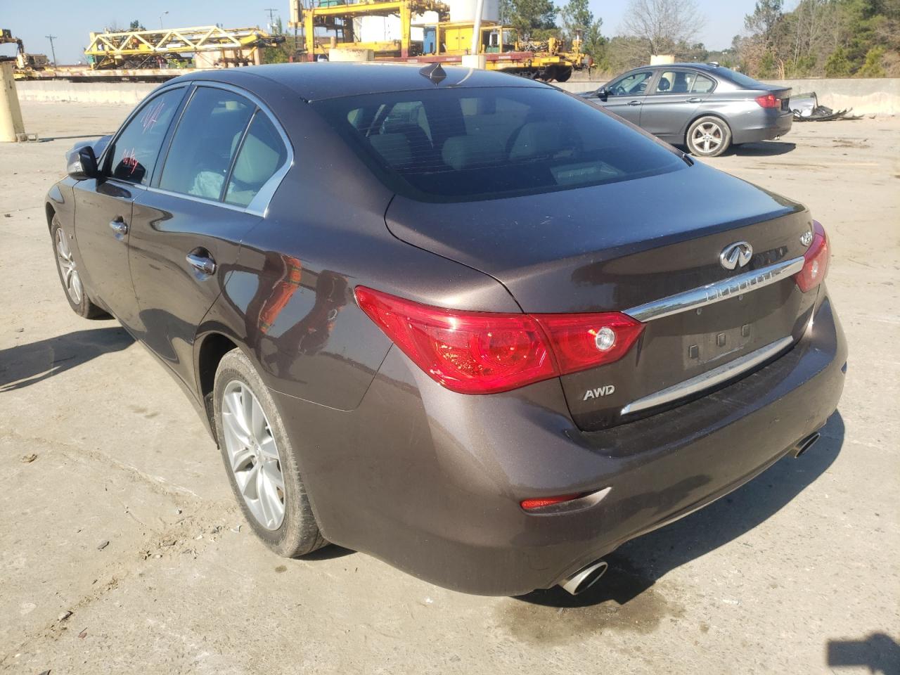 Photo 3 from auction – 2015 INFINITI Q50 BASE with VIN JN1BV7AR9FM404290