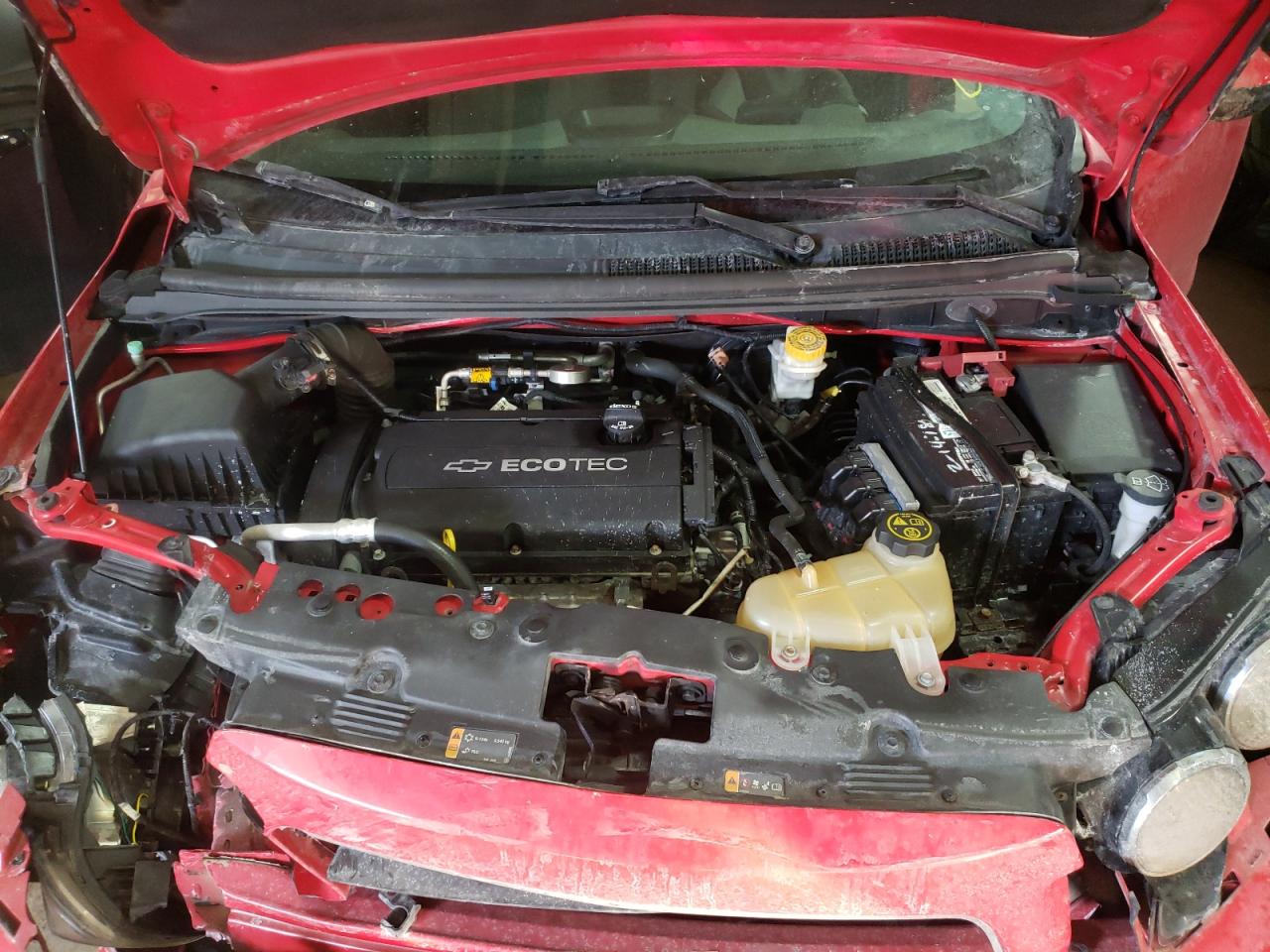Photo 7 from auction – 2015 CHEVROLET SONIC LT with VIN 1G1JC6SH3F4133265