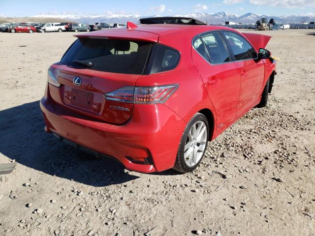 Photo 4 from auction – 2015 LEXUS CT 200 with VIN JTHKD5BH0F2229142