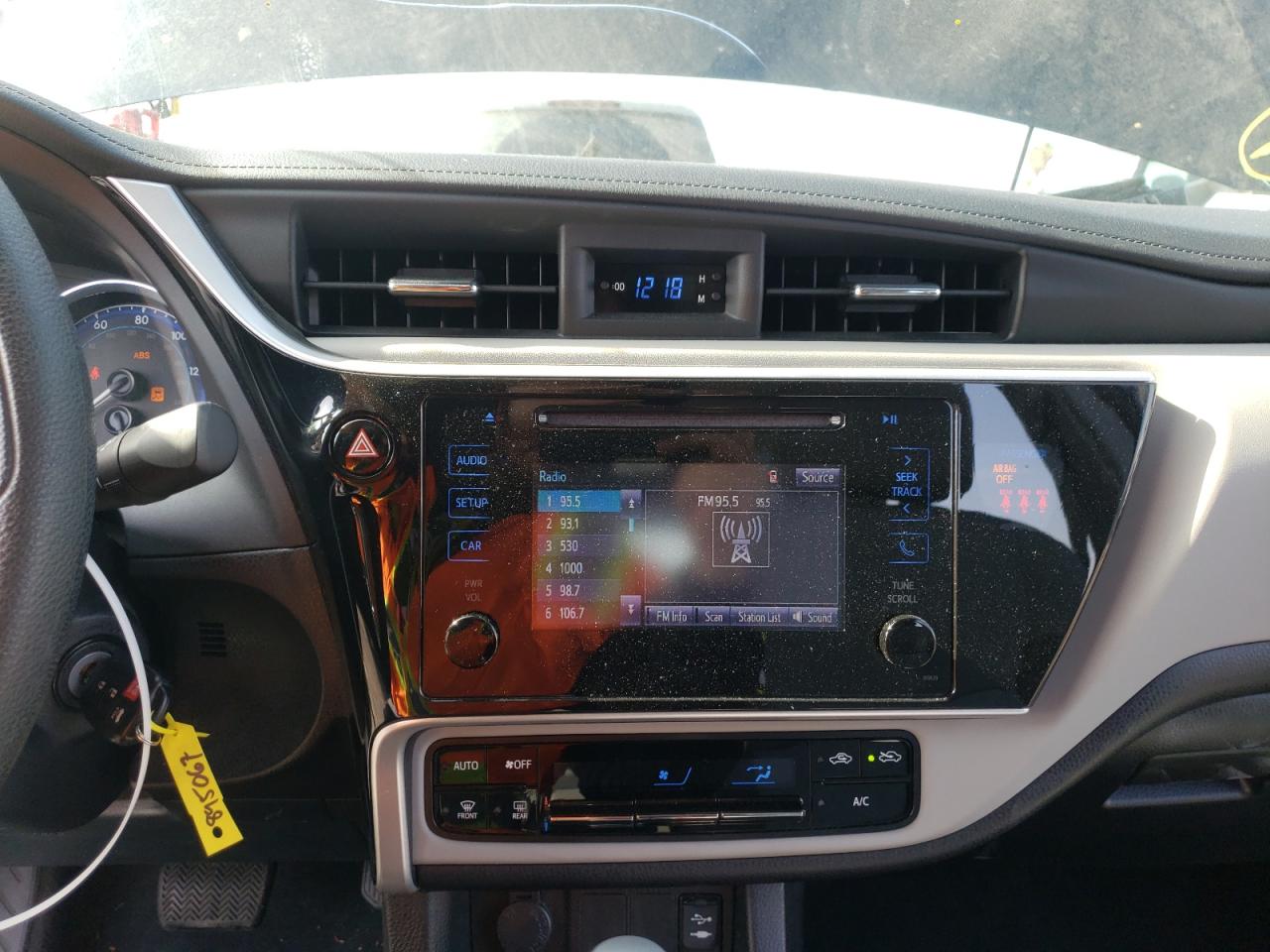 Photo 9 from auction – 2019 TOYOTA COROLLA L with VIN 5YFBURHE8KP895067