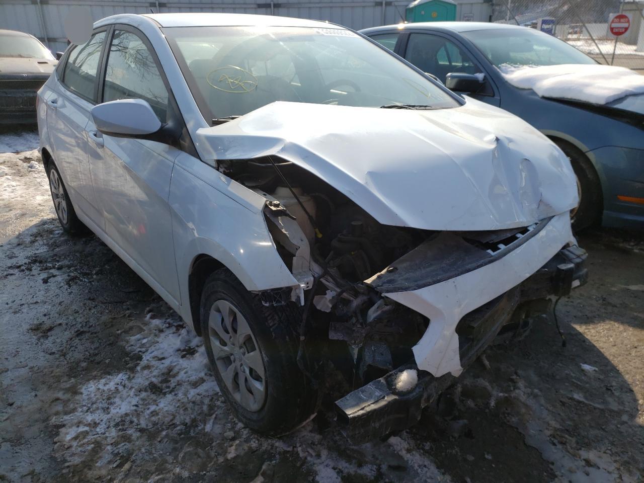 Photo 1 from auction – 2016 HYUNDAI ACCENT SE with VIN KMHCT4AEXGU112566