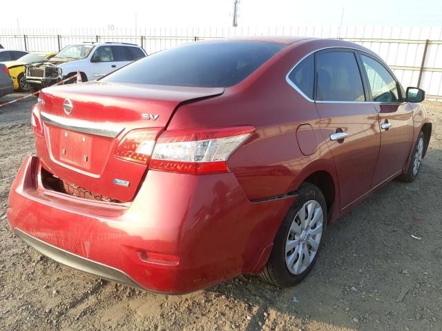 Photo 4 from auction – 2014 NISSAN SENTRA S with VIN 3N1AB7AP8EY229982