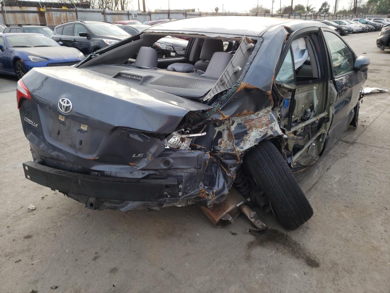 Photo 4 from auction – 2016 TOYOTA COROLLA L with VIN 5YFBURHE6GP500617