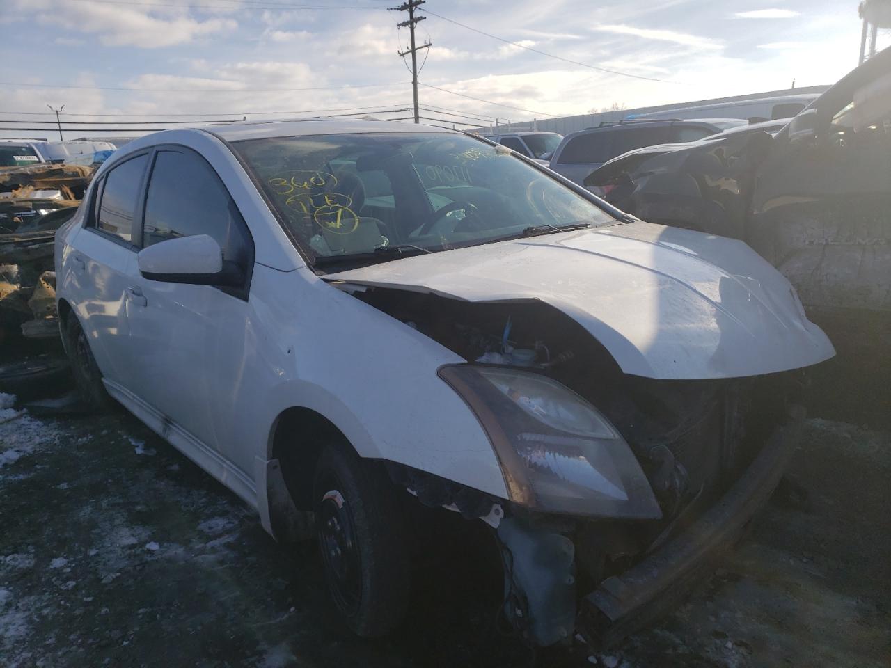 NISSAN SENTRA 2.0 2012 with VIN 3N1AB6AP3CL738236 - Photo from auction