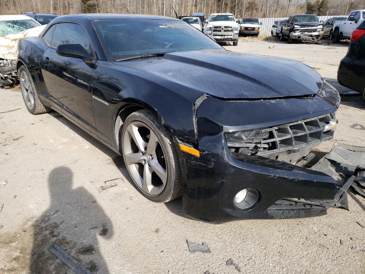 CHEVROLET CAMERO 2013 with VIN 2G1FB1E38D9245209 - Photo from auction