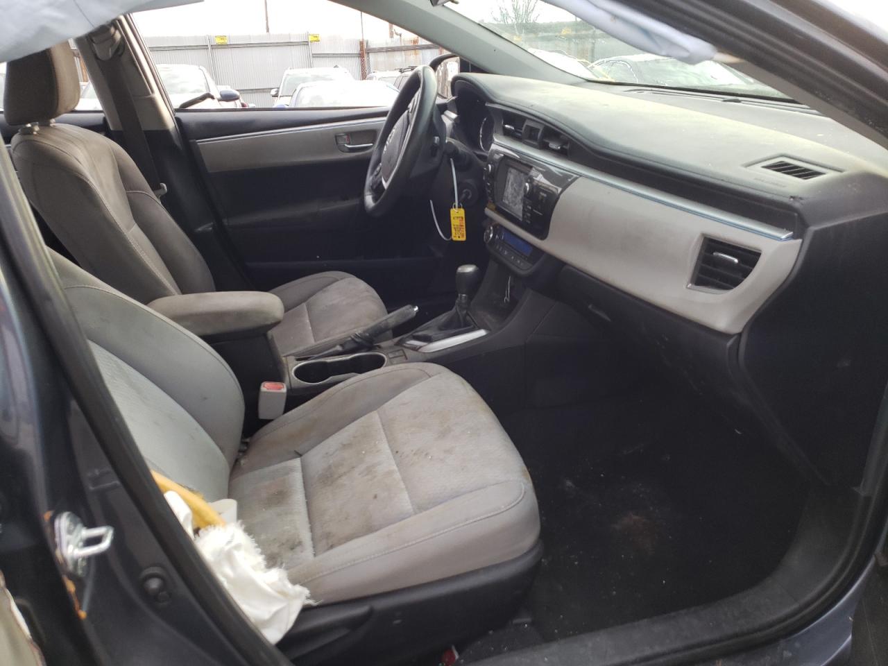 Photo 5 from auction – 2016 TOYOTA COROLLA L with VIN 5YFBURHE6GP500617