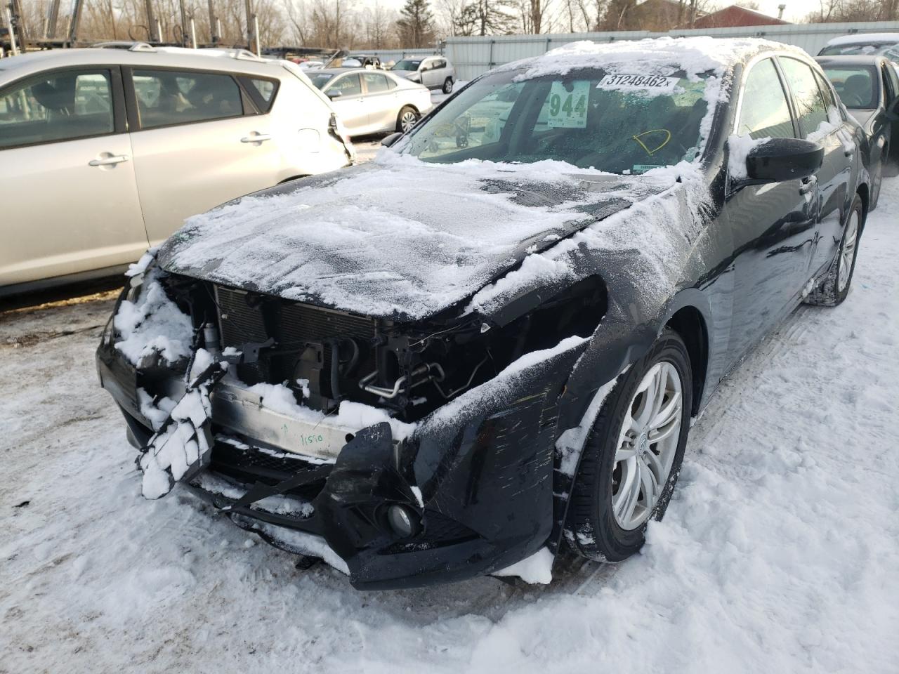 Photo 2 from auction – 2012 INFINITI G25 BASE with VIN JN1DV6AP3CM701357
