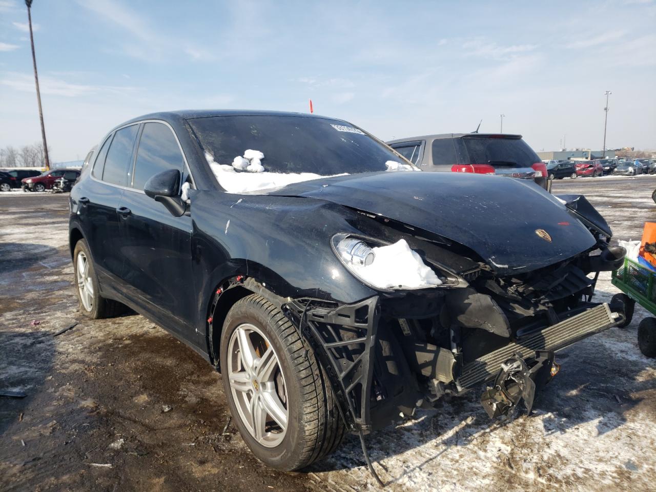 PORSCHE CAYENNE 2014 with VIN WP1AA2A22ELA96800 - Photo from auction