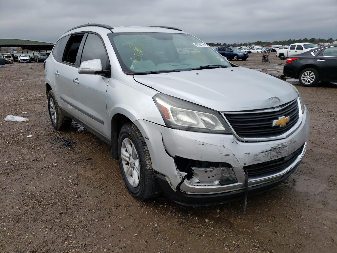 CHEVROLET TRAVERSE L 2014 with VIN 1GNKRFED3EJ366640 - Photo from auction