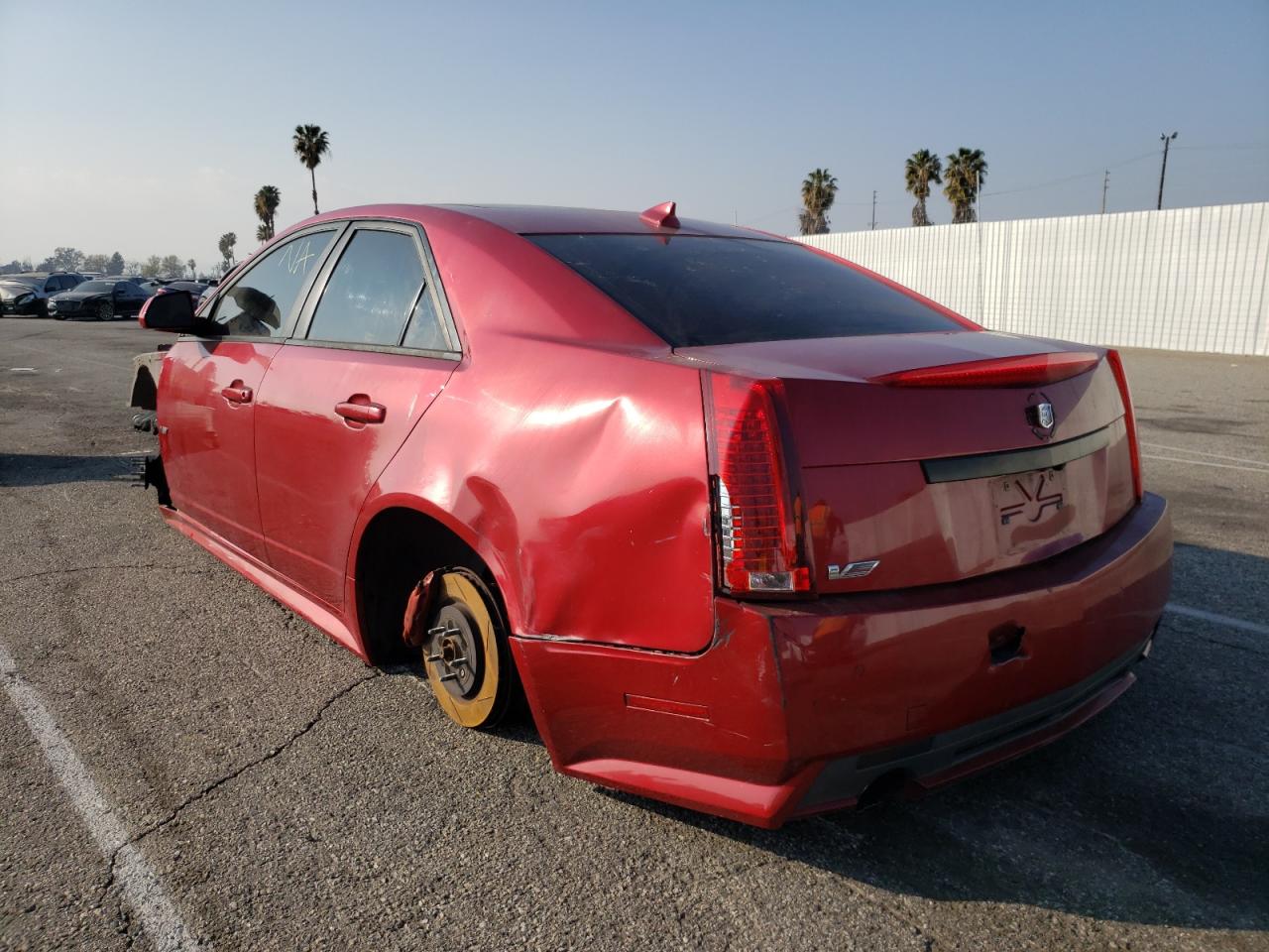Photo 3 from auction – 2009 CADILLAC CTS-V with VIN 1G6DN57P190171777