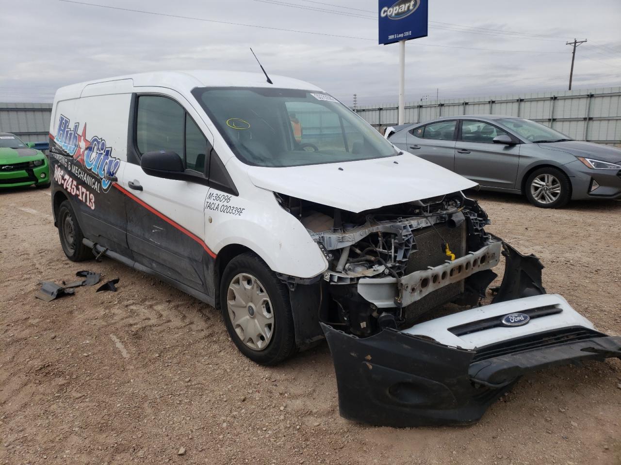 FORD TRANSIT CO 2015 with VIN NM0LS7E79F1195621 - Photo from auction