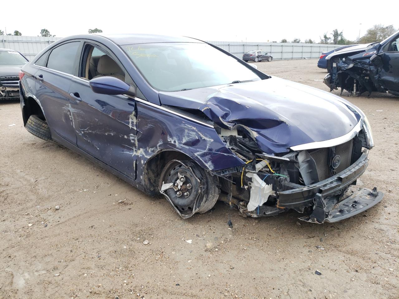 HYUNDAI SONATA GLS 2011 with VIN 5NPEB4AC9BH130770 - Photo from auction