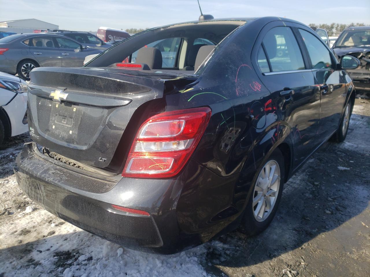 Photo 4 from auction – 2017 CHEVROLET SONIC LT with VIN 1G1JD5SH0H4106499