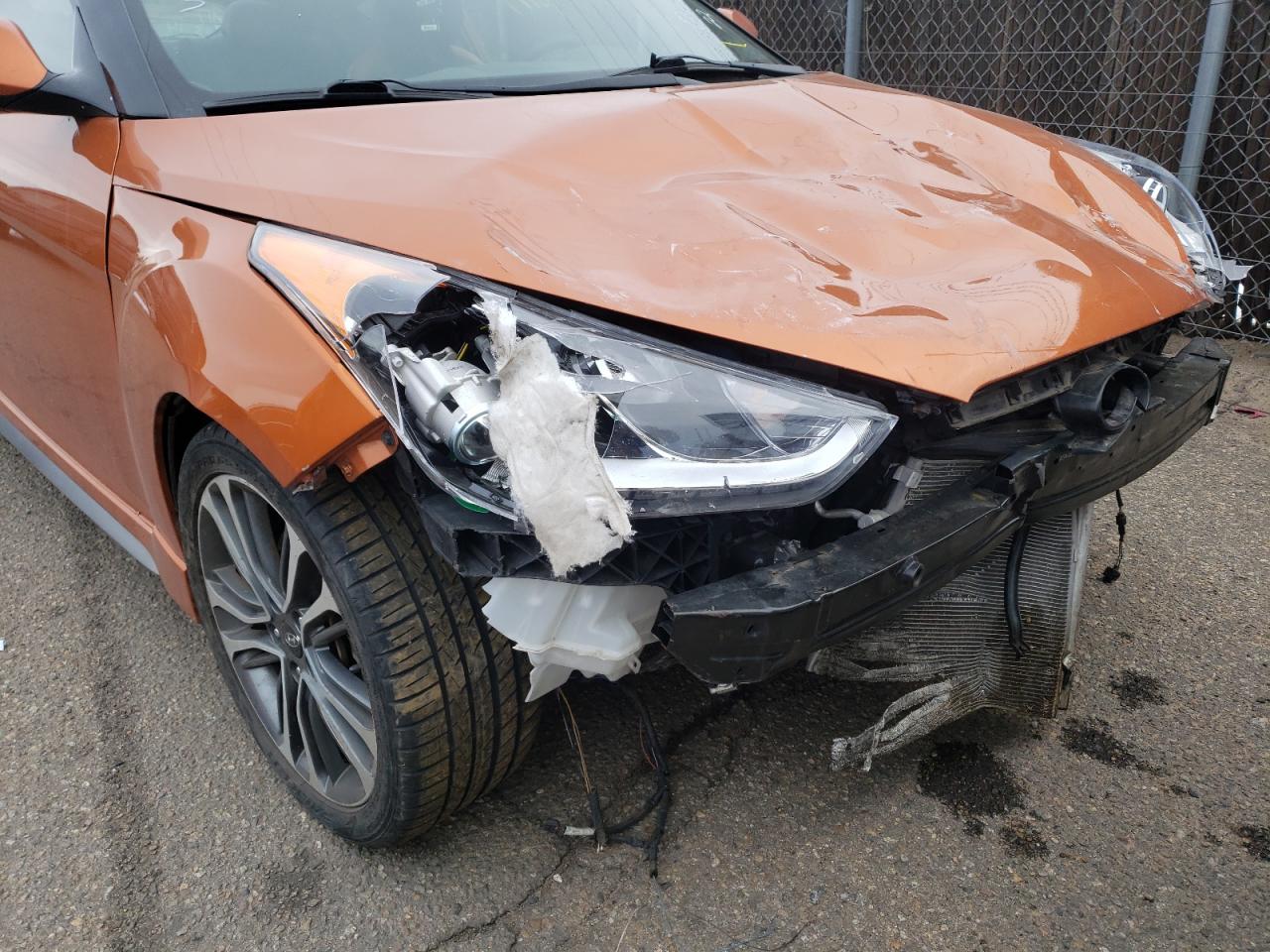 Photo 9 from auction – 2016 HYUNDAI VELOSTER T with VIN KMHTC6AE5GU290929