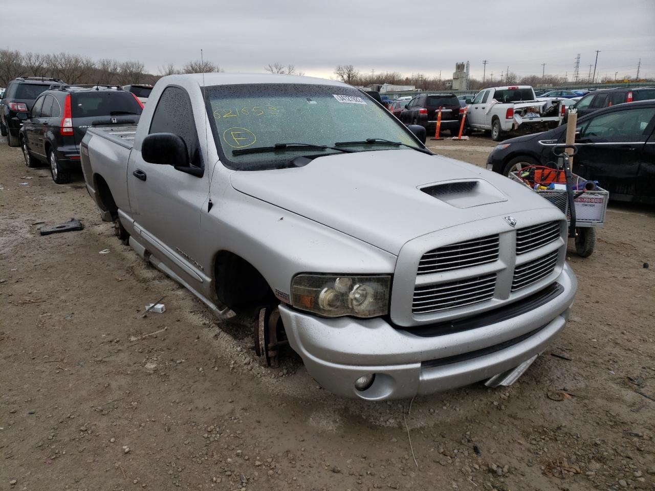 DODGE RAM 1500 S 2005 with VIN 1D7HA16D45J621653 - Photo from auction