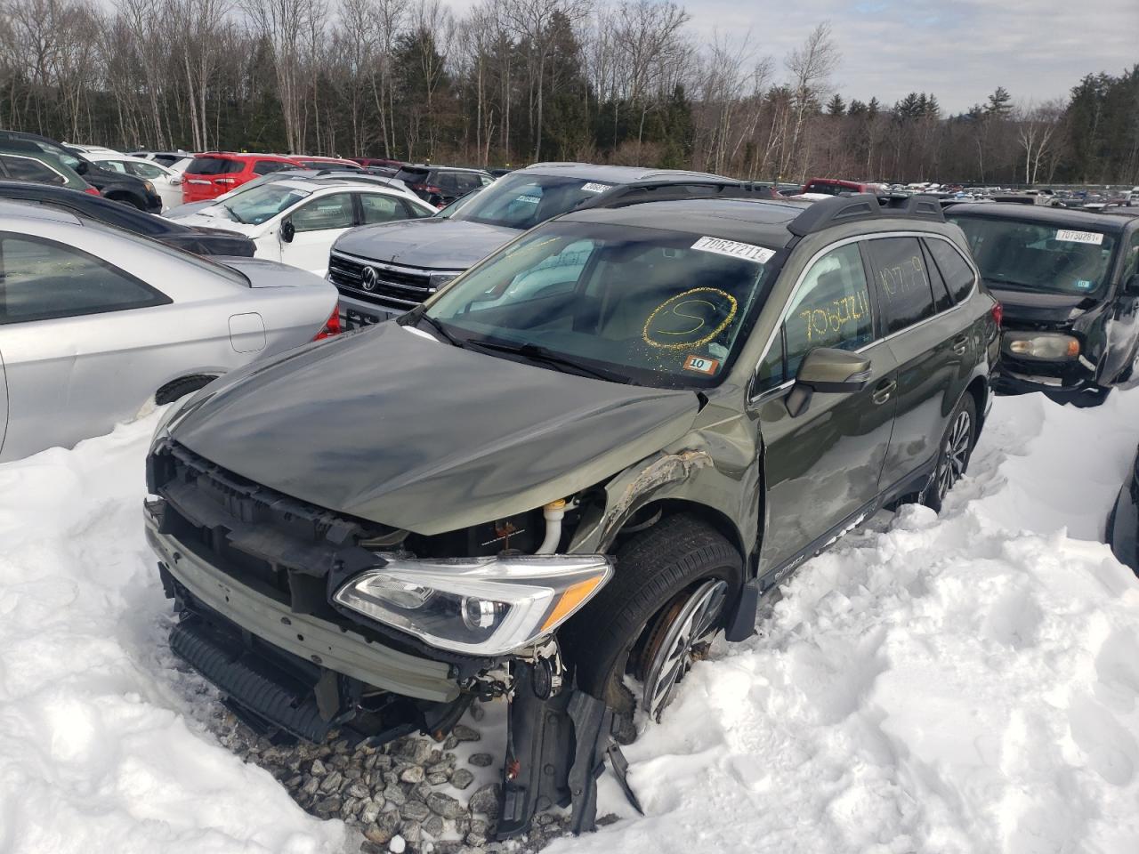 Photo 2 from auction – 2017 SUBARU OUTBACK 2. with VIN 4S4BSANC3H3275931