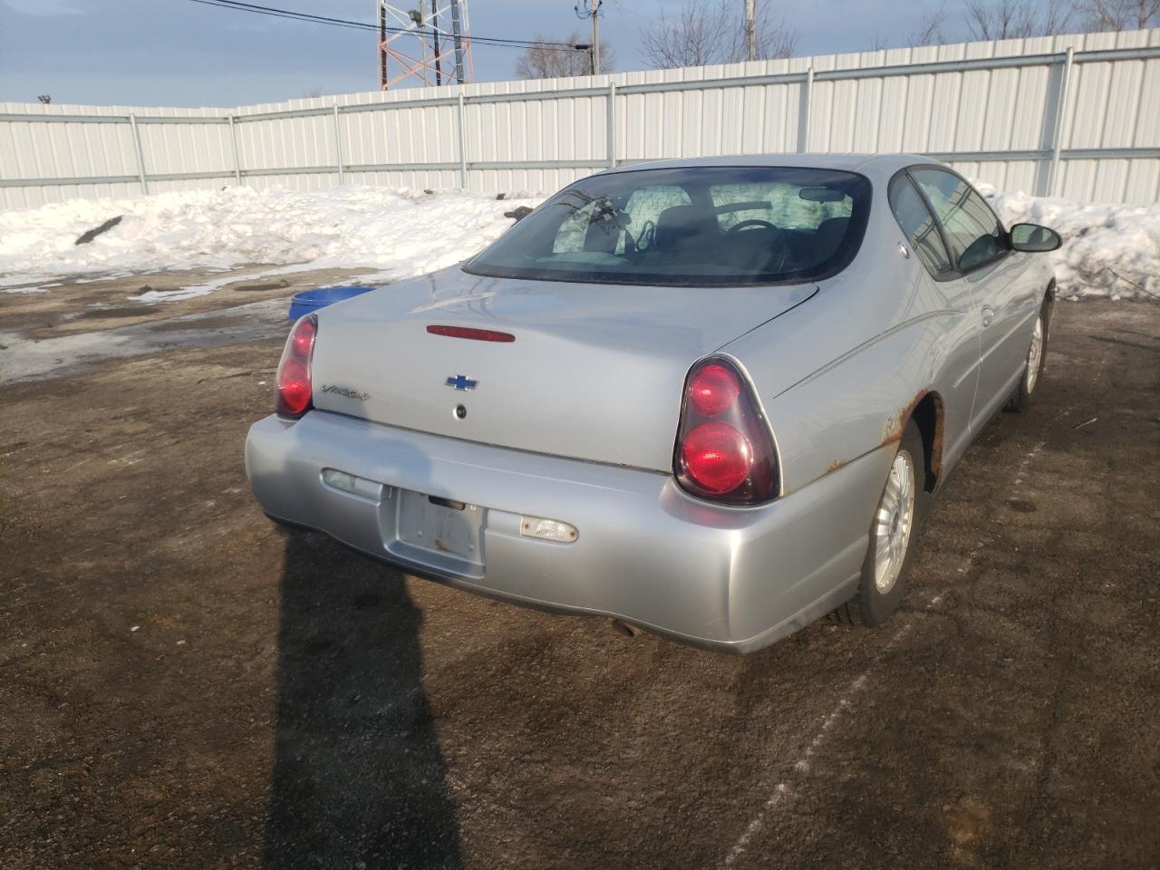 Photo 4 from auction – 2000 CHEVROLET MONTE CARL with VIN 2G1WW12E2Y9208172