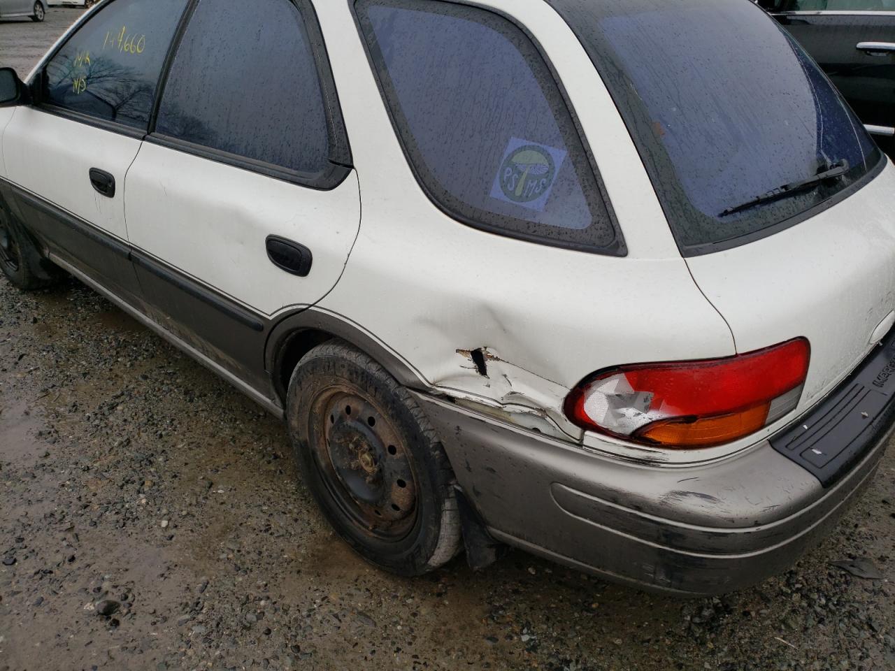 Photo 9 from auction – 1998 SUBARU IMPREZA OU with VIN JF1GF4859WH811249