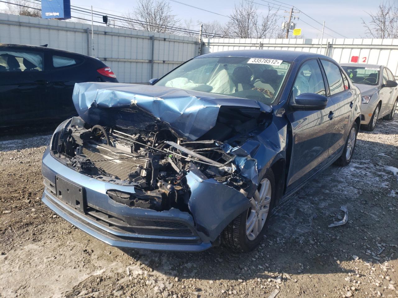 Photo 2 from auction – 2018 VOLKSWAGEN JETTA S with VIN 3VW2B7AJ2JM236213