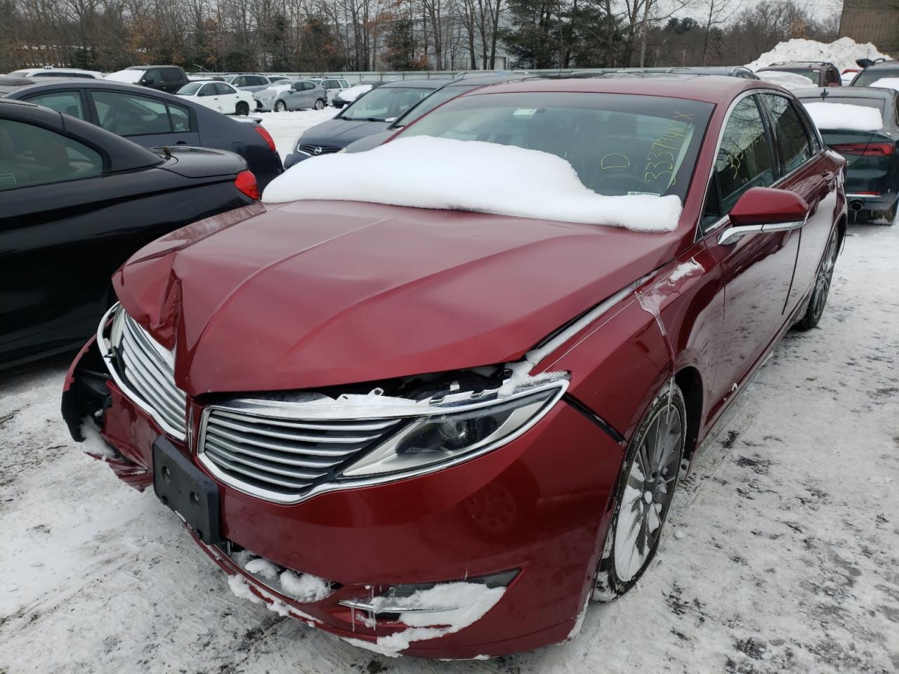 Photo 2 from auction – 2013 LINCOLN MKZ with VIN 3LN6L2JK2DR823611