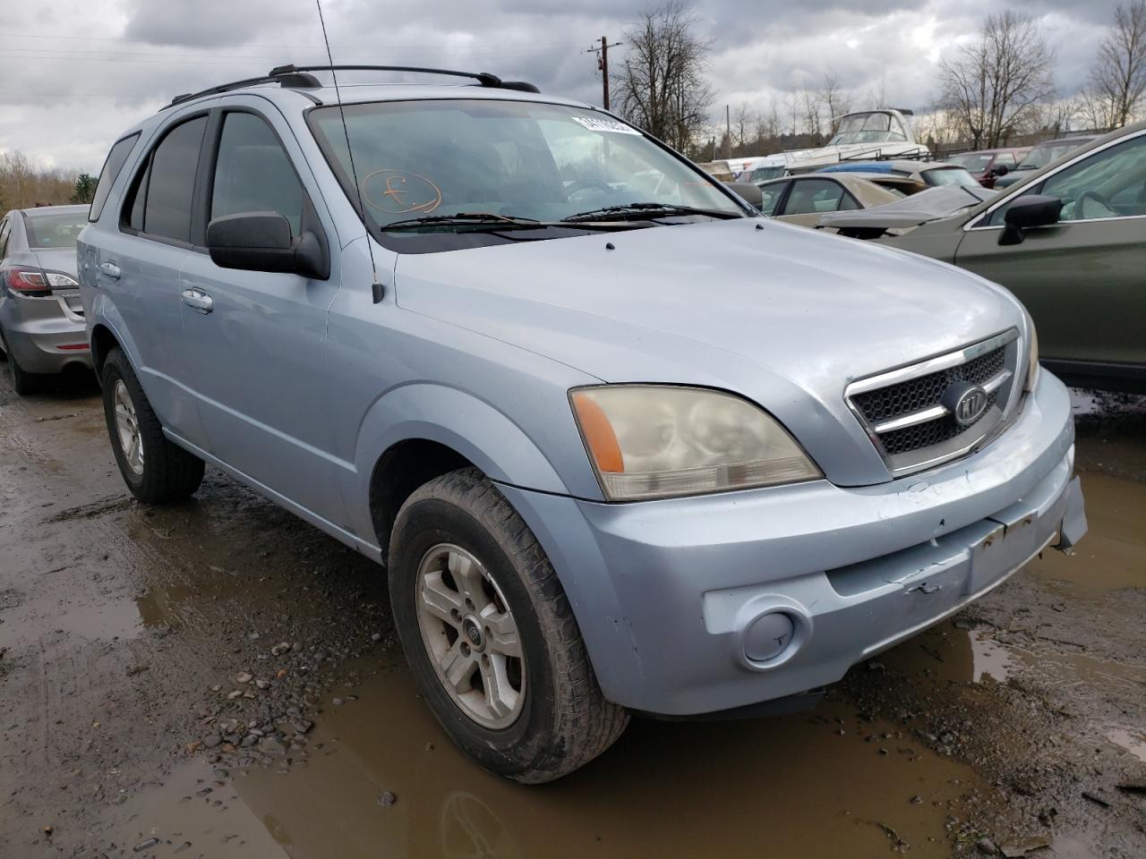 KIA SORENTO EX 2005 with VIN KNDJC733255469921 - Photo from auction