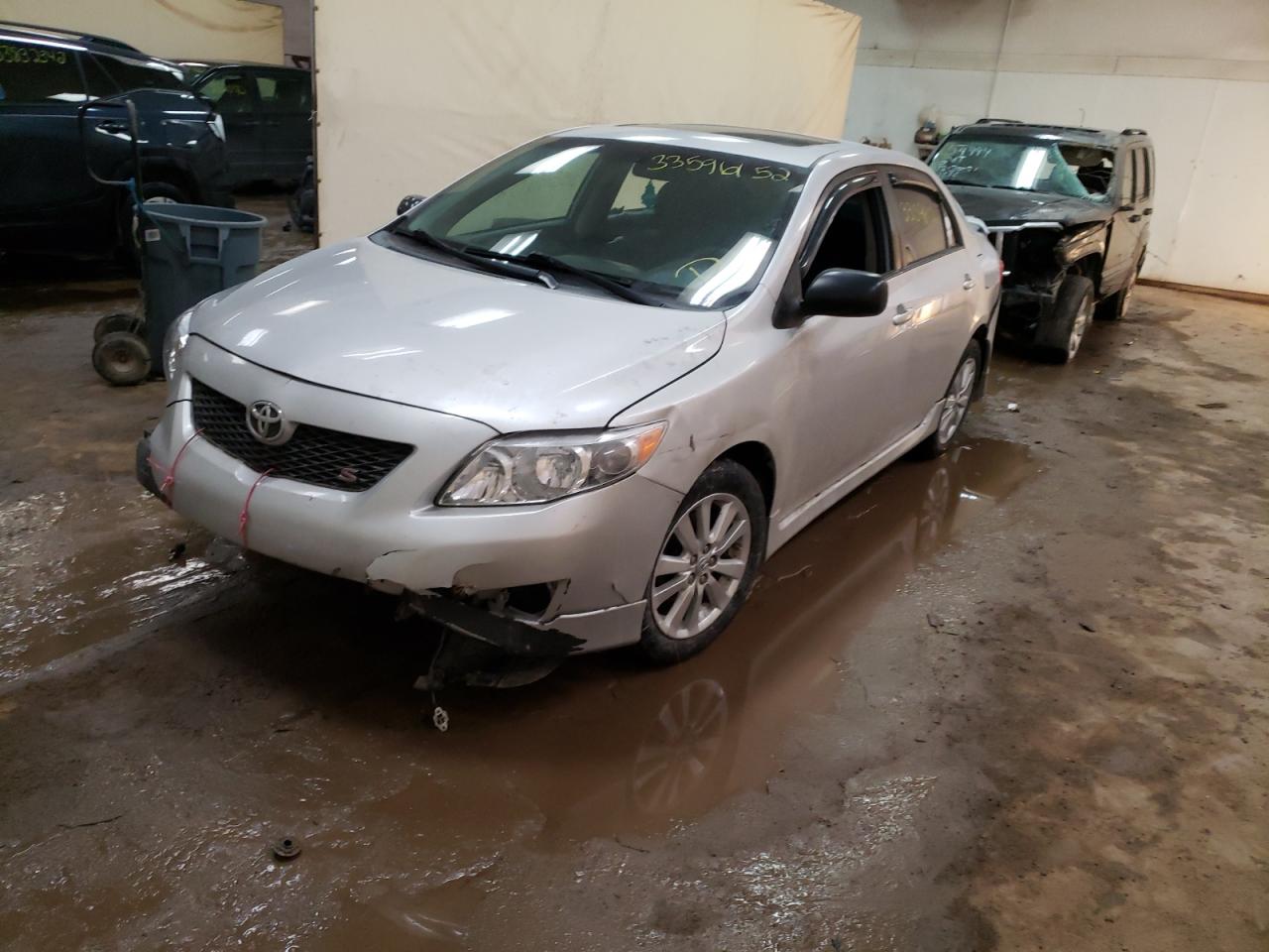 Photo 2 from auction – 2010 TOYOTA COROLLA BA with VIN 1NXBU4EE8AZ374032